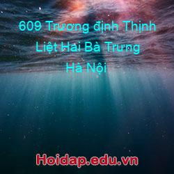 609 trương định thịnh liệt hai bà trưng hà nội