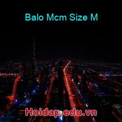 Balo mcm size m