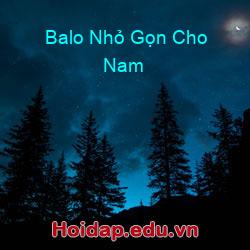 Balo nhỏ gọn cho nam