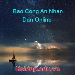 Bao cong an nhan dan online