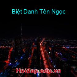Biệt danh tên ngọc