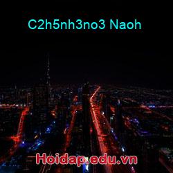 C2h5nh3no3 naoh