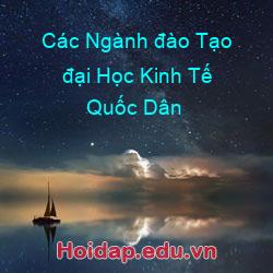 Các ngành đào tạo đại học kinh tế quốc dân