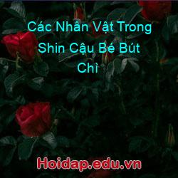 Các nhân vật trong shin cậu bé bút chì