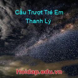 Cầu trượt trẻ em thanh lý