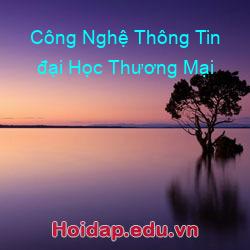 Công nghệ thông tin đại học thương mại