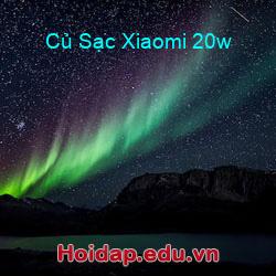 Củ sạc xiaomi 20w