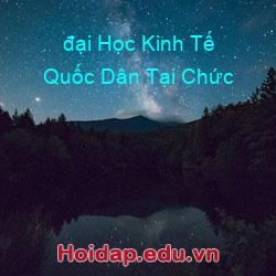 đại học kinh tế quốc dân tại chức