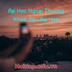 đại học ngoại thương khoa sau đại học