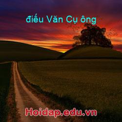 điếu văn cụ ông