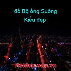 đồ bộ ống suông kiểu đẹp