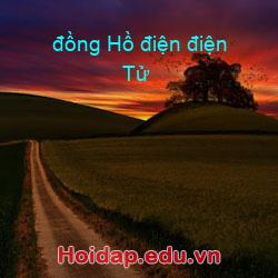 đồng hồ điện điện tử