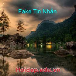 Fake tin nhắn