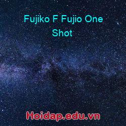 Fujiko f fujio one shot