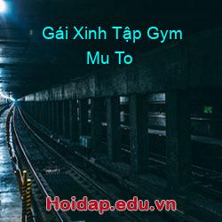 Gái xinh tập gym mu to