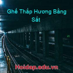 Ghế thắp hương bằng sắt