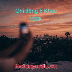 Ghi đông 5 khúc 100k