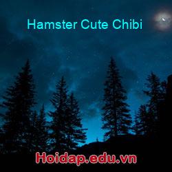 Hamster cute chibi
