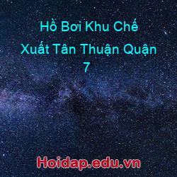 Hồ bơi khu chế xuất tân thuận quận 7