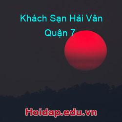 Khách sạn hải vân quận 7