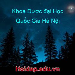 Khoa dược đại học quốc gia hà nội