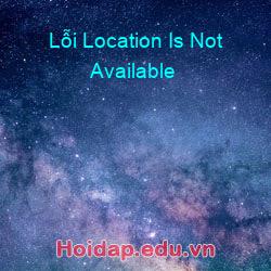 Lỗi location is not available