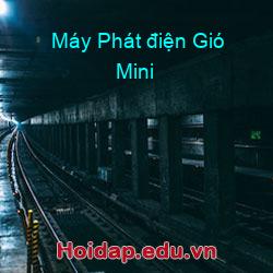 Máy phát điện gió mini
