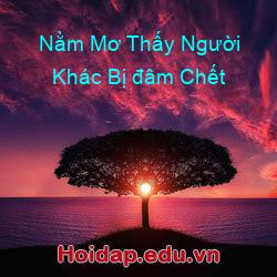 Nằm mơ thấy người khác bị đâm chết