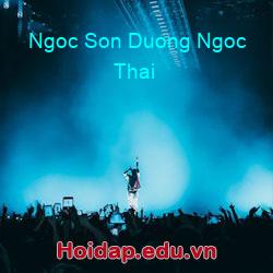 Ngoc son duong ngoc thai