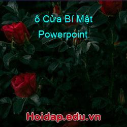 ô cửa bí mật powerpoint