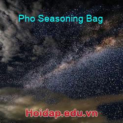 Pho seasoning bag