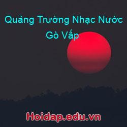 Quảng trường nhạc nước gò vấp