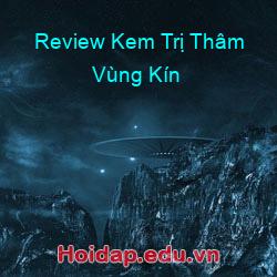 Review kem trị thâm vùng kín