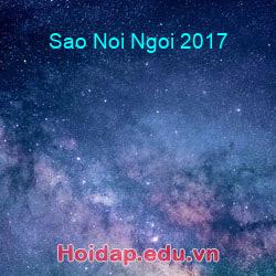 Sao noi ngoi 2017