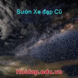 Sườn xe đạp cũ