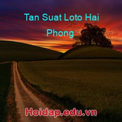 Tan suat loto hai phong