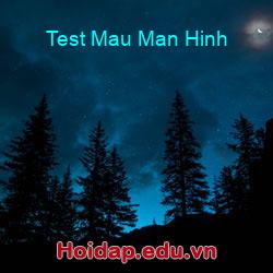 Test mau man hinh