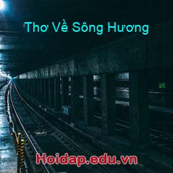 Thơ về sông hương