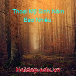 Thoại mỹ sinh năm bao nhiêu