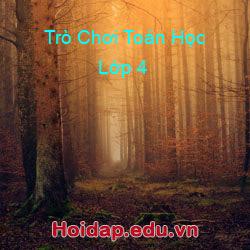 Trò chơi toán học lớp 4