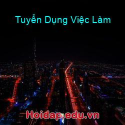 Tuyển dụng việc làm