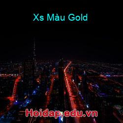 Xs màu gold