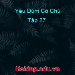 Yêu dùm cô chủ tập 27